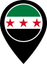 Syria Color Pin