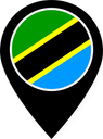 Tanzania Color Pin