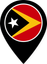 Timor Leste Color Pin