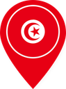 Tunisia Color Pin