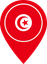 Tunisia Color Pin