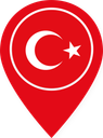Turkey Color Pin