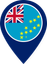 Tuvalu Color Pin