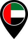 United Arab Emirates Color Pin