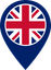 United Kingdom Color Pin