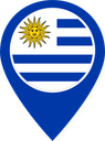 Uruguay Color Pin