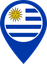 Uruguay Color Pin