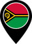 Vanuatu Color Pin