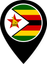 Zimbabwe Color Pin
