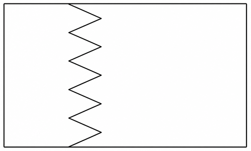 Bahrain flag coloring page outline