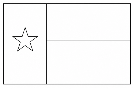 Гвинея-Бисау flag coloring page outline