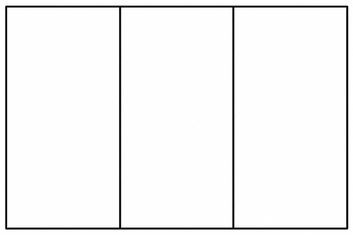 Chad flag coloring page outline