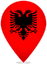 Albania Teardrop Pin