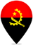 Angola Teardrop Pin