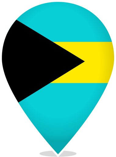 Bahamas Teardrop Pin