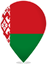 Belarus Teardrop Pin