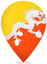 Bhutan Teardrop Pin