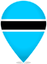Botswana Teardrop Pin