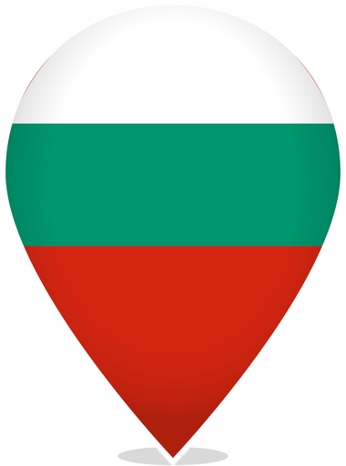 Bulgaria Teardrop Pin