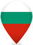 Bulgaria Teardrop Pin