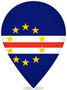 Cape Verde Teardrop Pin