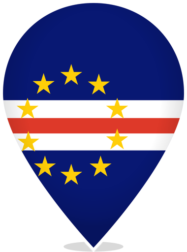 Cape Verde Teardrop Pin