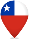 Chile Teardrop Pin