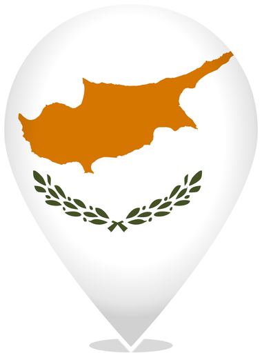 Cyprus Teardrop Pin
