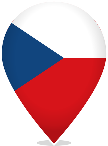 Czechia Teardrop Pin