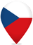 Czechia Teardrop Pin
