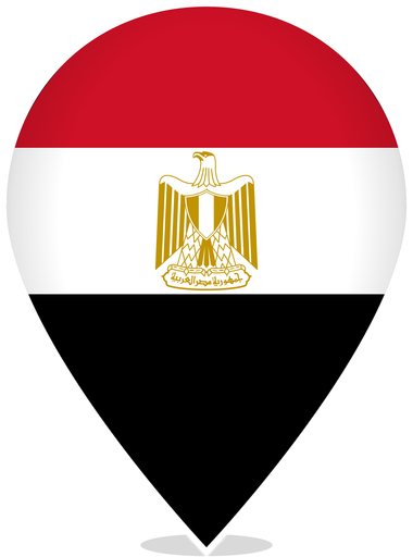 Egypt Teardrop Pin