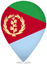 Eritrea Teardrop Pin