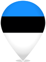 Estonia Teardrop Pin