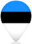 Estonia Teardrop Pin