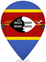 Eswatini Teardrop Pin