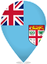Fiji Teardrop Pin