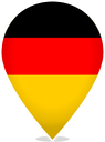 Germany Teardrop Pin