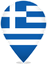 Greece Teardrop Pin