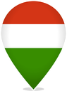 Hungary Teardrop Pin