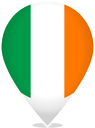 Ireland Teardrop Pin