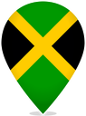 Jamaica Teardrop Pin