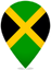 Jamaica Teardrop Pin