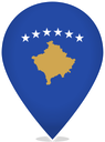 Kosovo Teardrop Pin