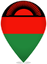 Malawi Teardrop Pin