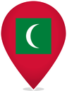 Maldives Teardrop Pin