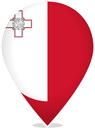Malta Teardrop Pin