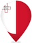 Malta Teardrop Pin