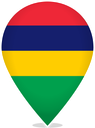 Mauritius Teardrop Pin