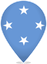 Micronesia Teardrop Pin