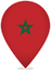 Morocco Teardrop Pin